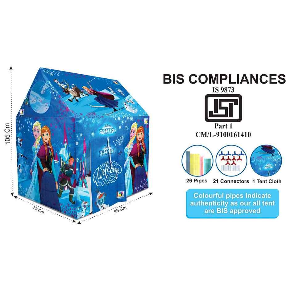 Itoys Theme Frozen Play House Tent For Kids - Multicolor (Assorted)