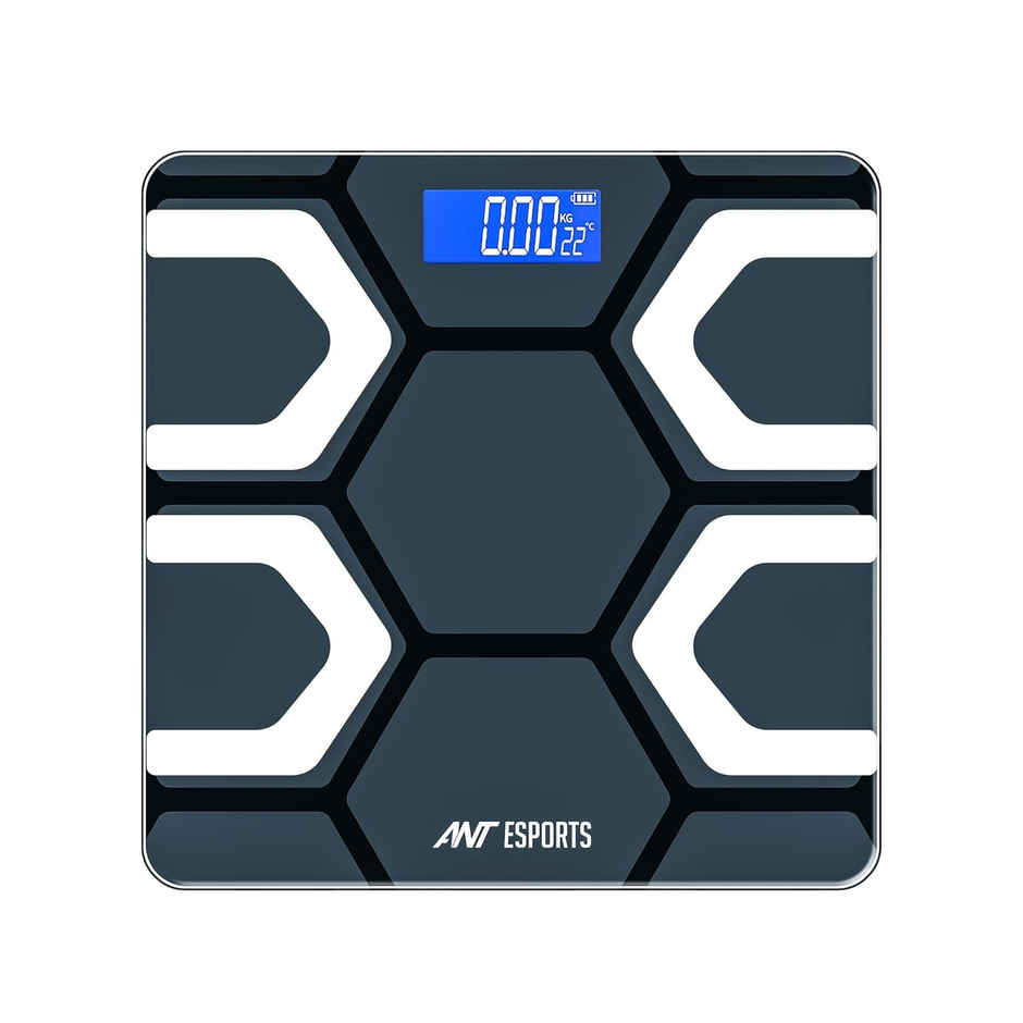 Ant Esports Flora Fit Digital Weighing Scale, Highly Accurate Digital Body Scale | Weight up to 180Kg