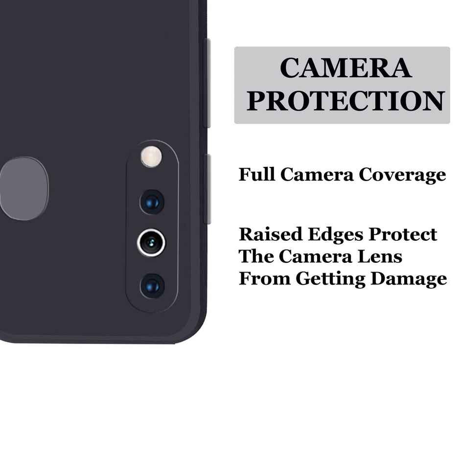 Artistque Case for Samsung Galaxy M30 Back Cover - Plain Liquid Silicone