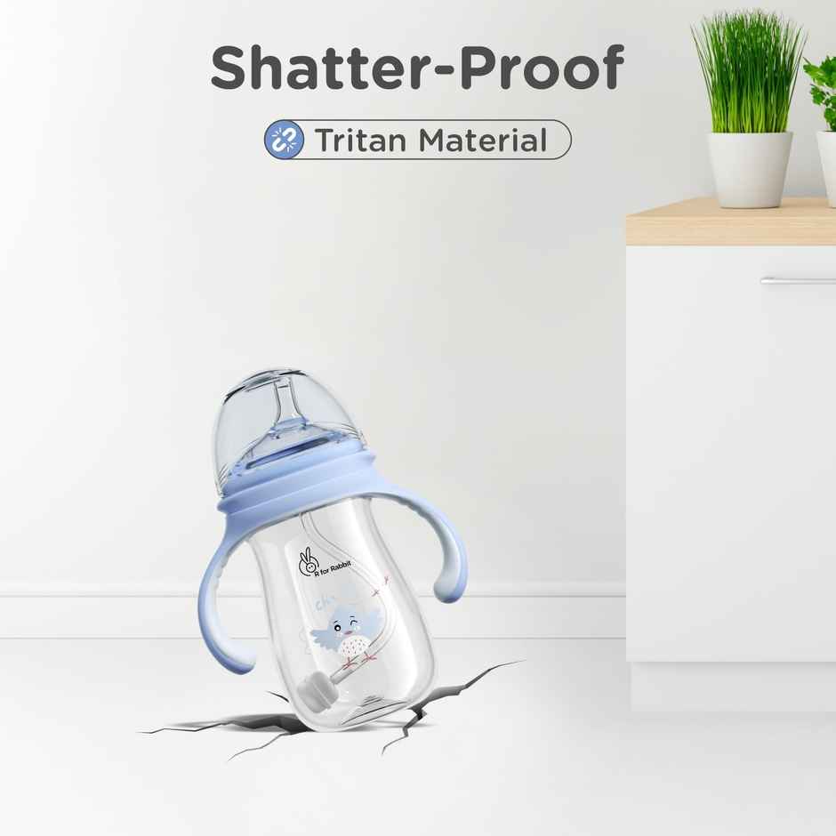 R for Rabbit Tritan Tweet 240 ml Baby Spout Cup (Blue)