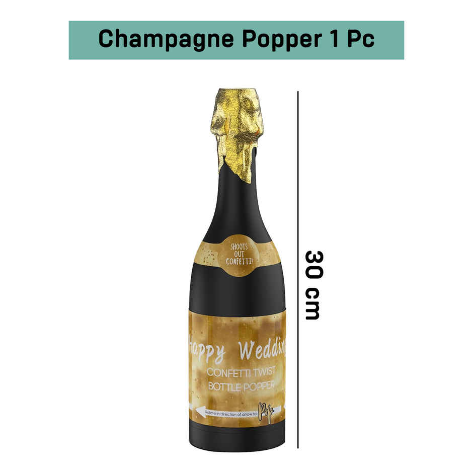 Champagne Burst Celebration Bottle Party Popper | Party Propz