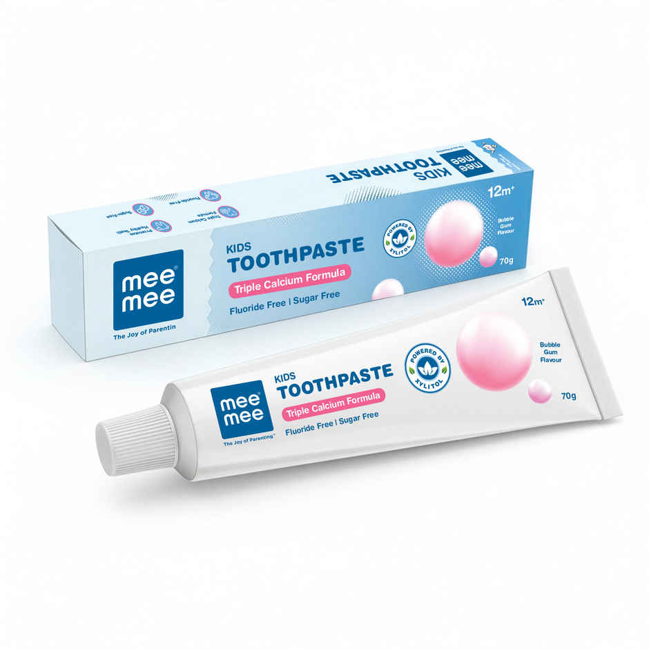  Mee Mee Fluoride-Free Baby Toothpaste for Kids | Best for Baby 1 years