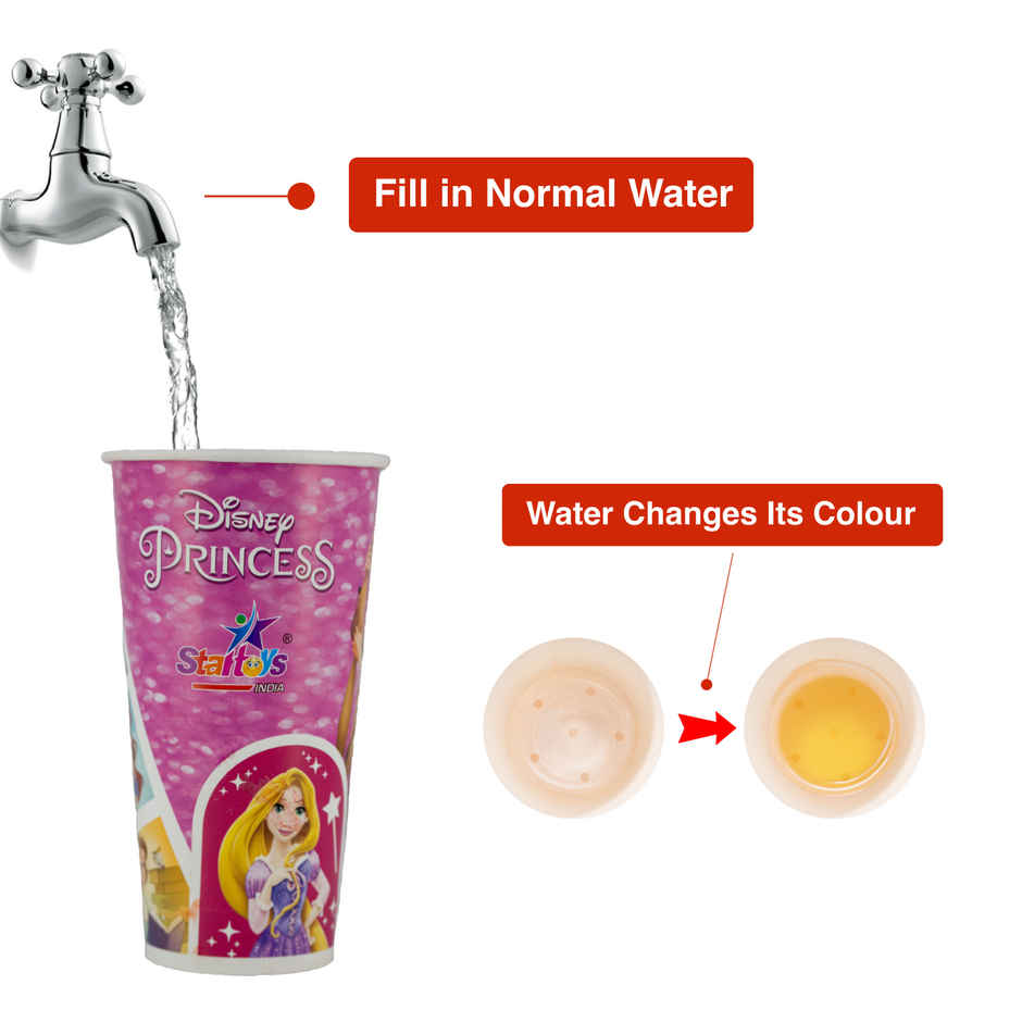 Picfest Disney Princess Holi Magic Glass