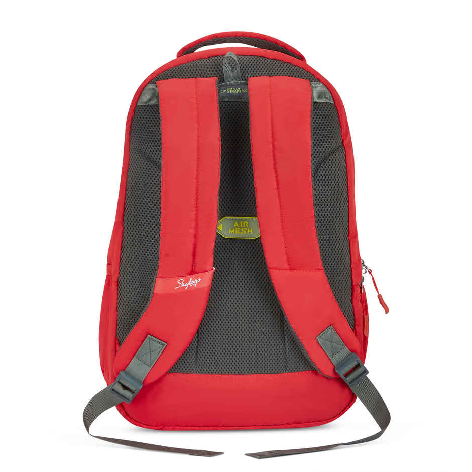 Skybags Unisex Polyester 31 L Laptop Backpack | Red