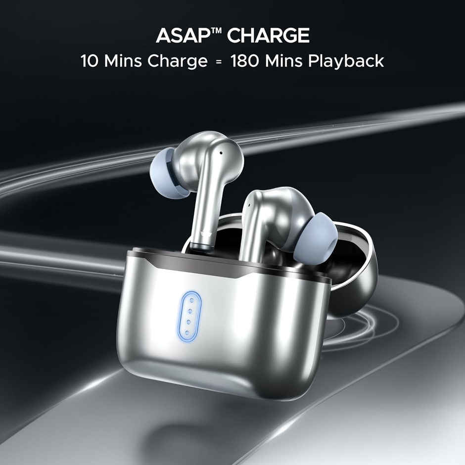 boAt Airdopes 141 Pro Buds | Surfer Silver