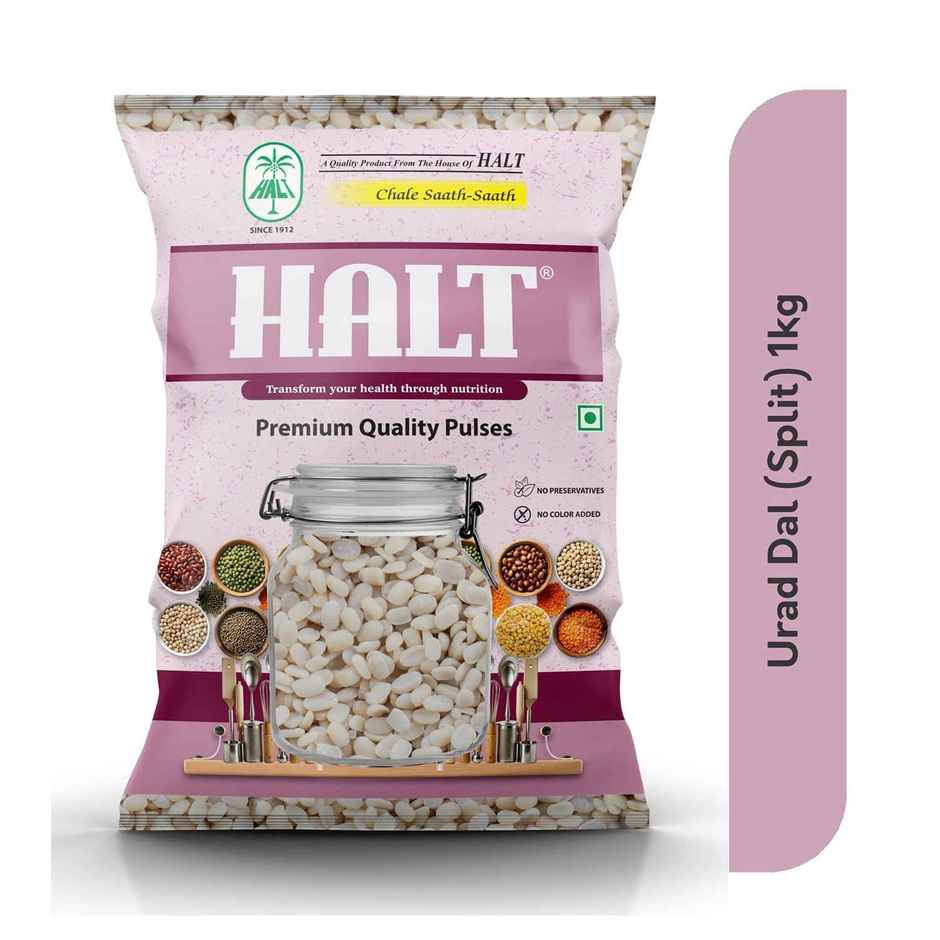 Halt Split White Urad Dal