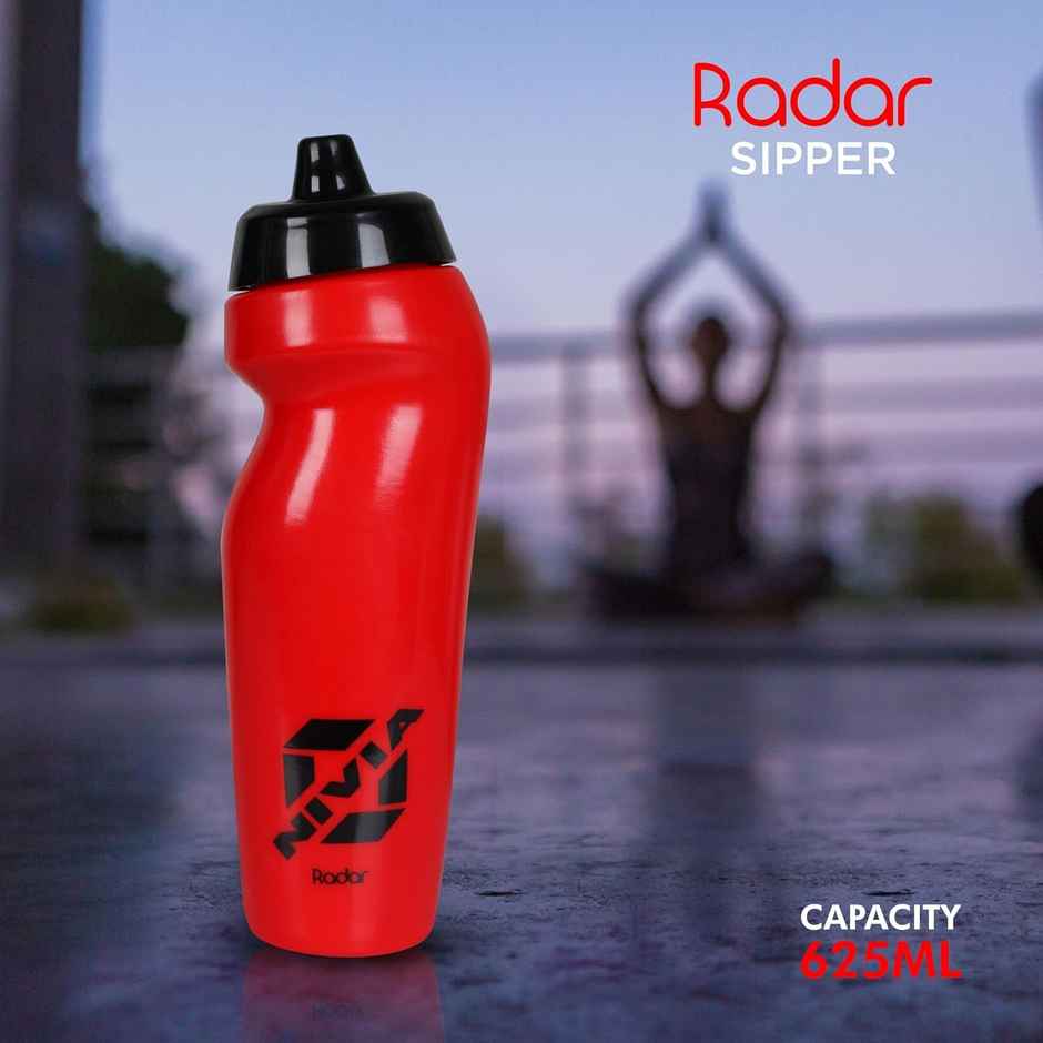 Nivia Radar Sports Bottle | 625 ml | Red