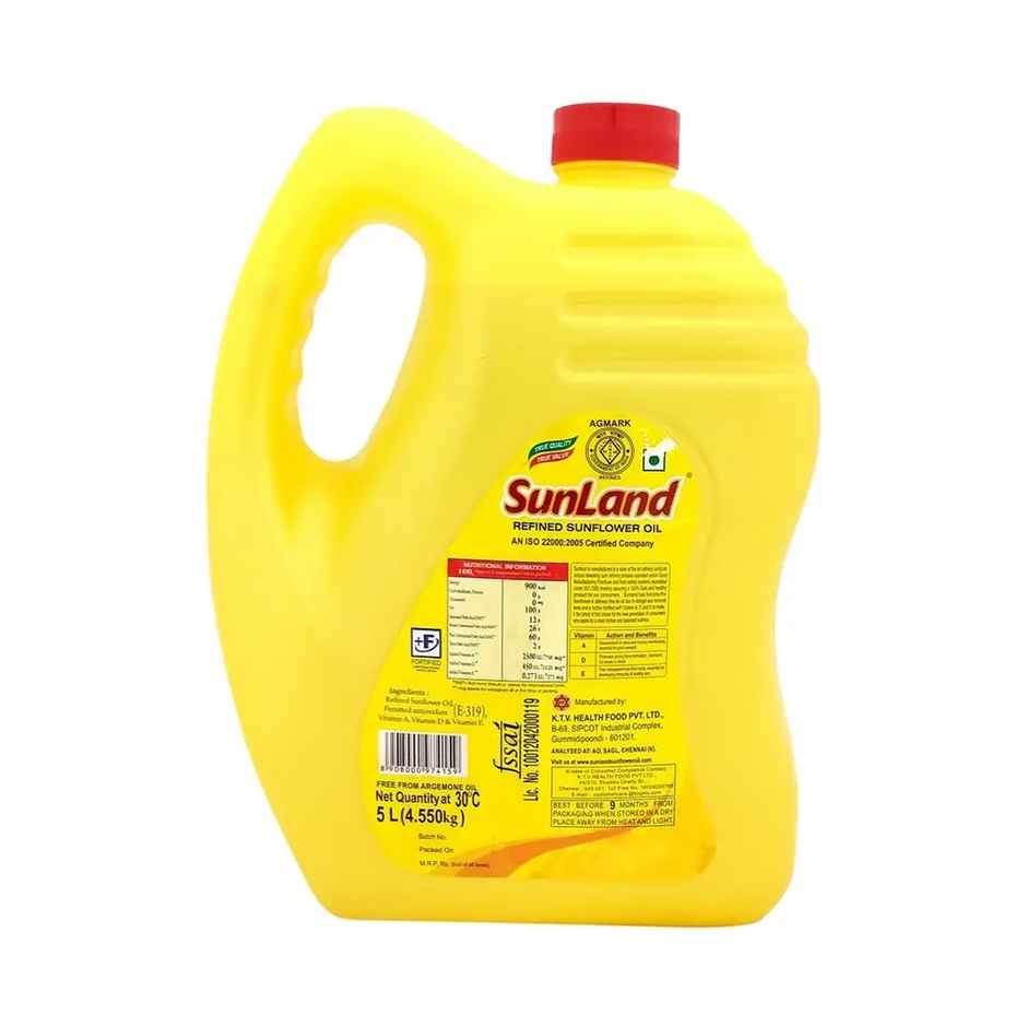 Sunland Refined Sunflower Oil Can