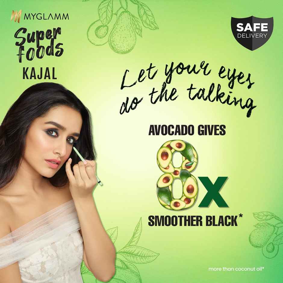 Myglamm Superfoods Kajal - Raven