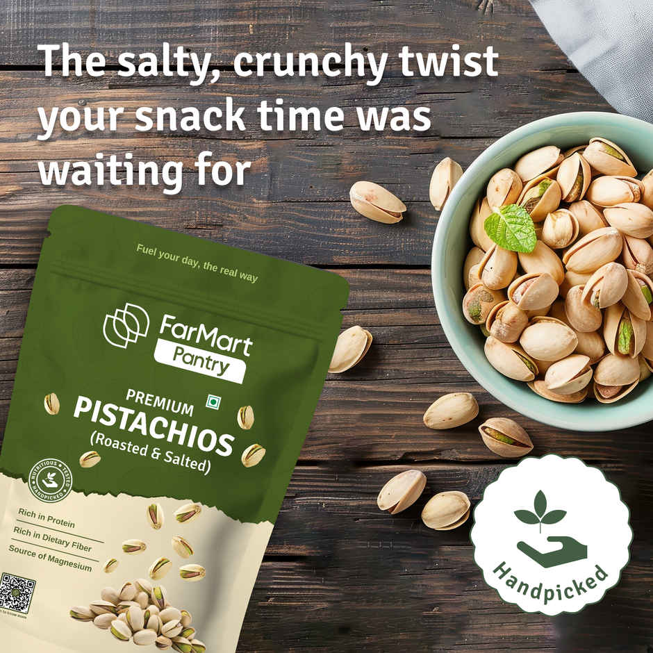 FarMart Pantry Premium Roasted & Salted Pistachios