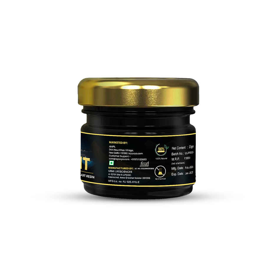 Ayuvya Himalyan Shilajit Resin, High Quality & Pure