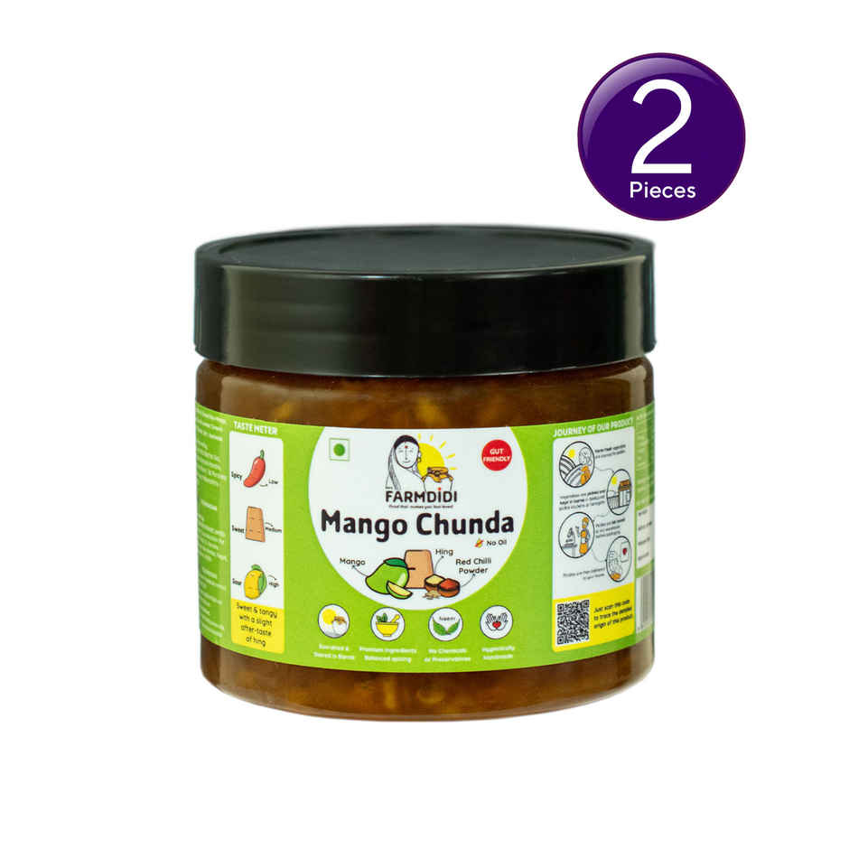 Farmdidi Mango Chunda | Mango Chutney Combo