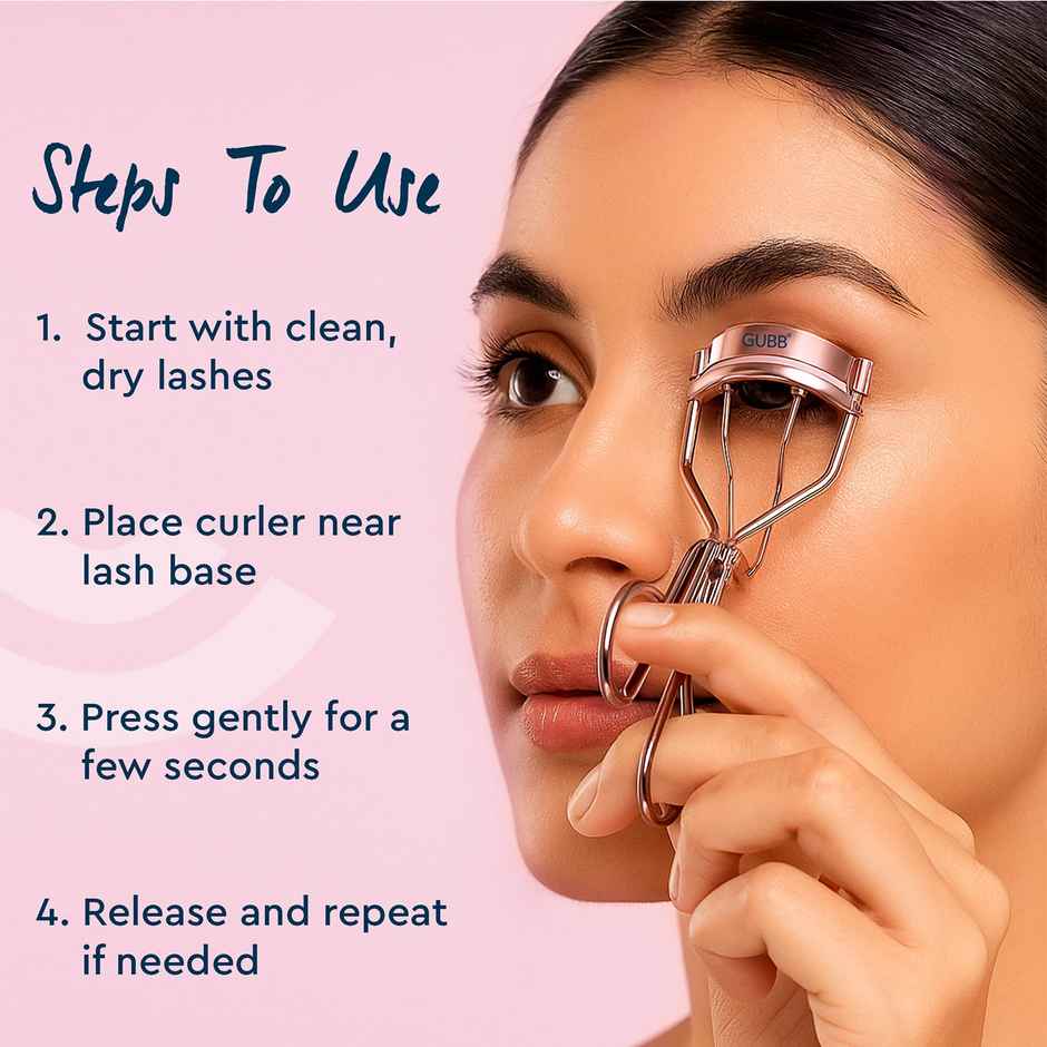 Gubb Eyelash Curler Rose Gold