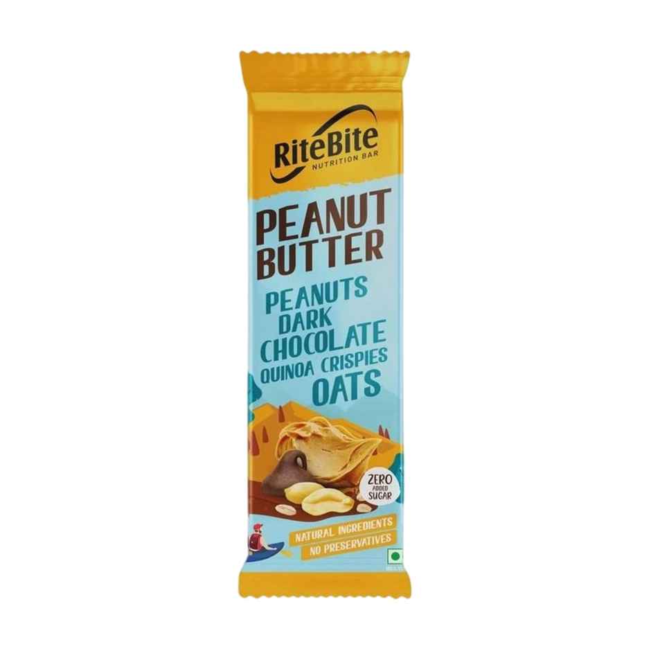 RiteBite Peanut Butter 4g Protein Energy Bar