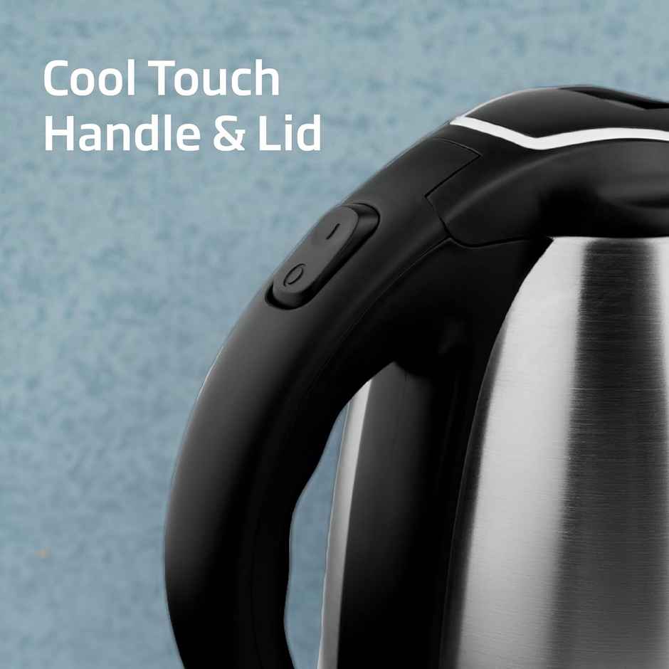 Voltas Beko 1.5L Electric Kettle | 1350W | Cool Touch Handle & Auto Cut Off | K135X15H | Silver