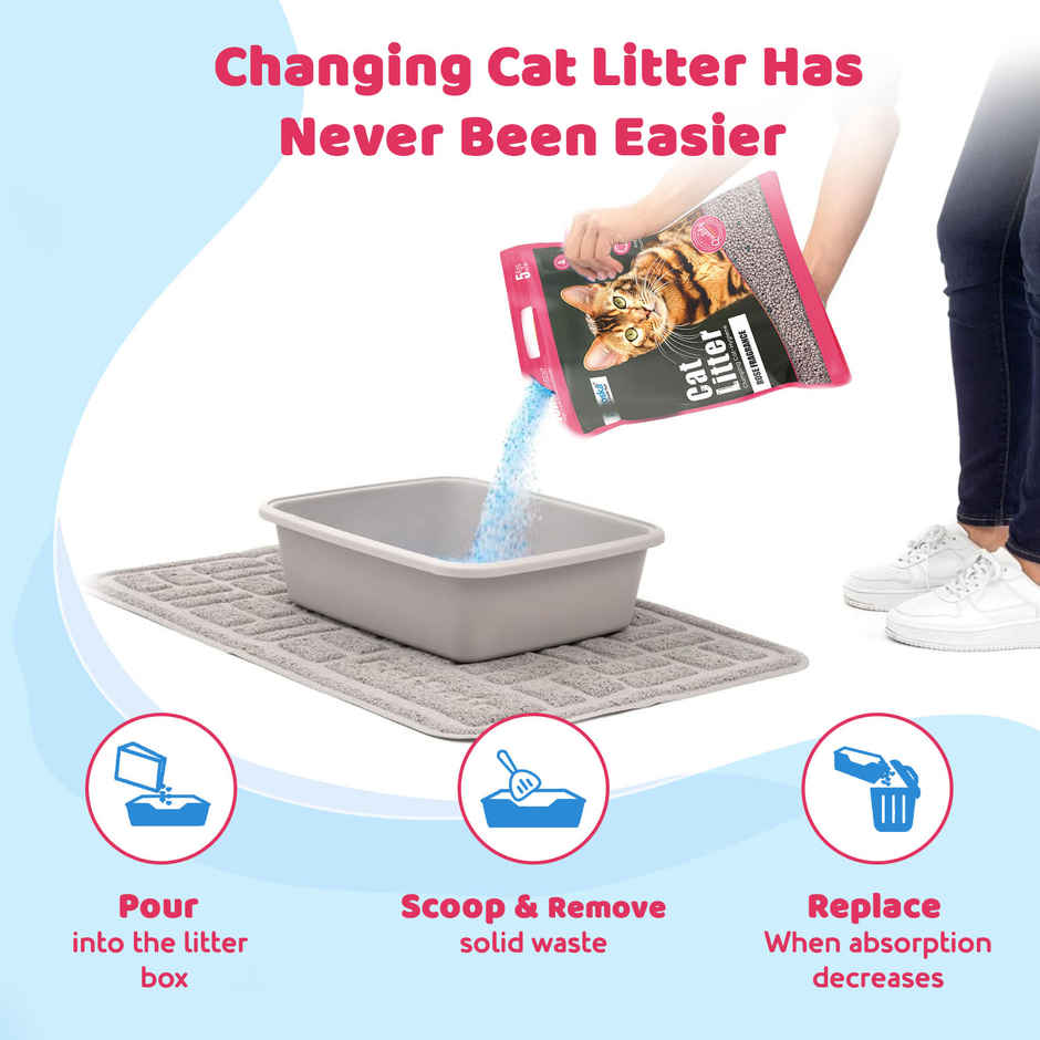 Petoska Bentonite Cat Litter | Rose Fragrance