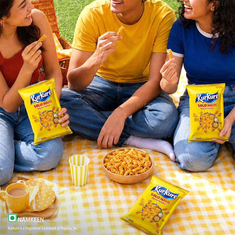 Kurkure Namkeen Solid Masti Masala Twisteez Snacks