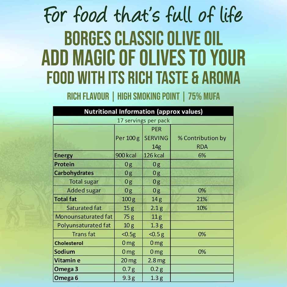 Borges Classic Olive Oil