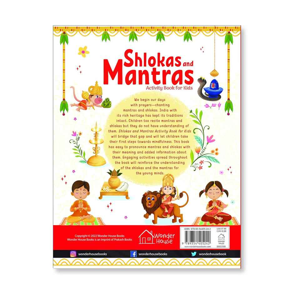 Shlokas And Mantras - Activity Book For Kids