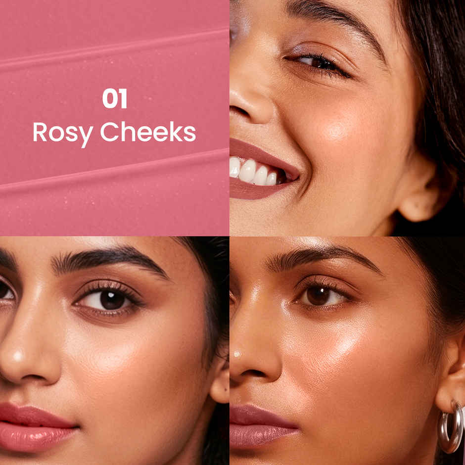 Swiss Beauty Cream It Up Blusher With Shea Butter | 1 Rosy Cheeks