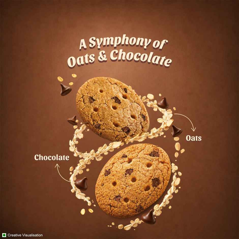 Oats & Chocolate Cookies By Sunfeast Farmlite