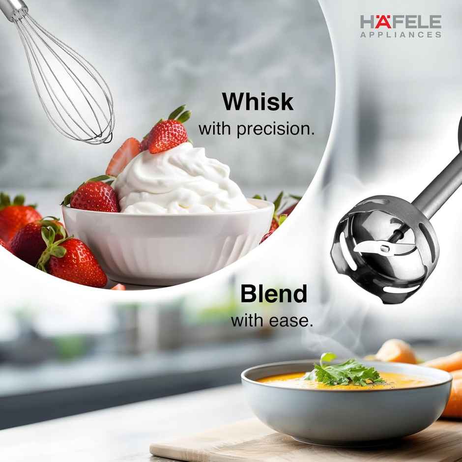 Hafele Chromatic Hand Blender, 9 Variable Speed Control Functions,600 Watts