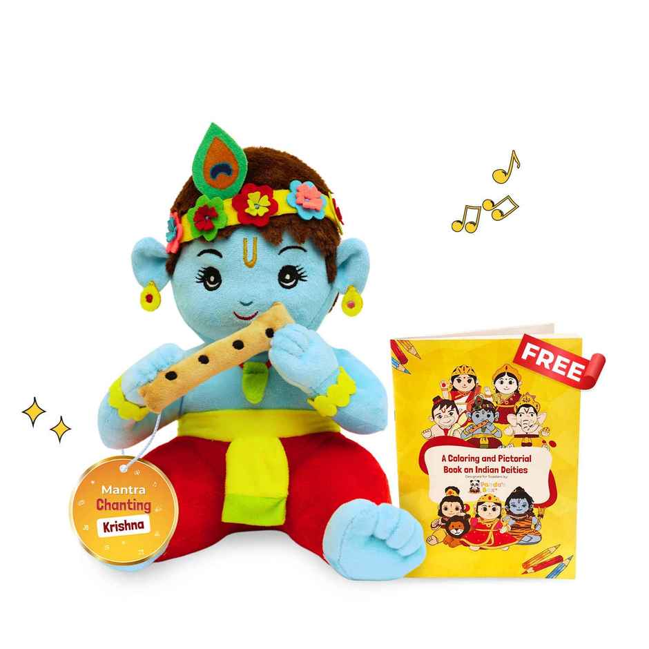 Panda's Box Mantra Chanting Baby Krishna | Medium - 28 cm