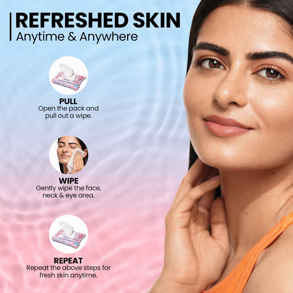 Insight Cosmetics Moisturizing Japanese Cherry Wet Wipes