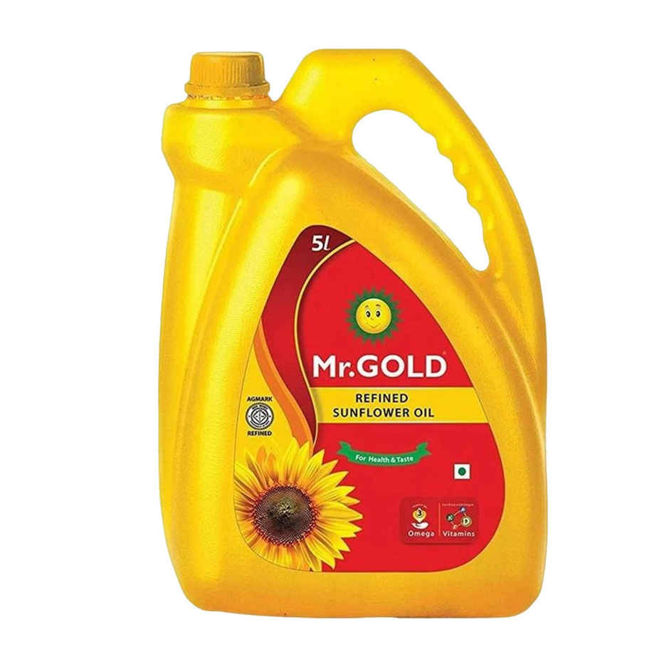 Mr.Gold Refined Sunflower Oil Jar