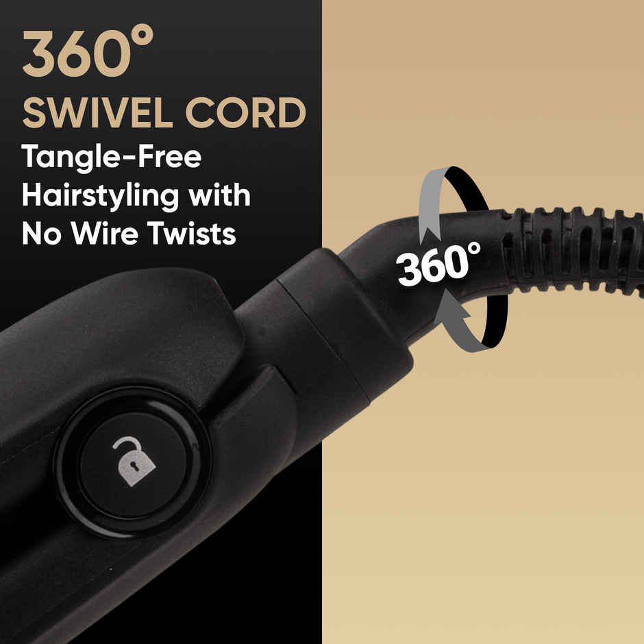 VEGA Classic Hair Crimper With Quick Heat Up & Ceramic Coated Plates, Black, (Vhcr-01)