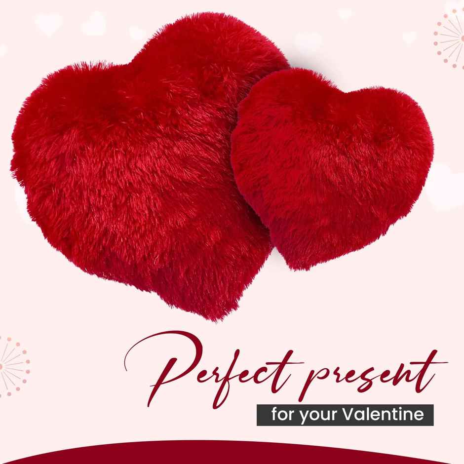 Perpetual Heart Shaped Love Cushion Pillow