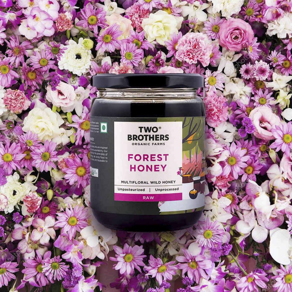 Two Brothers Multifloral Forest Honey | Unpasteurized | Unprocessed Raw Honey