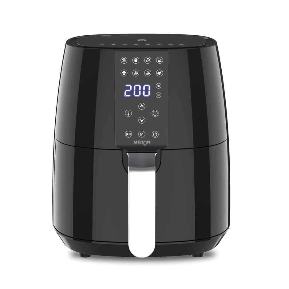Milton Rapid Digital Air Fryer 4.2L | 1450W | 360 degree High Speed Air Circulation