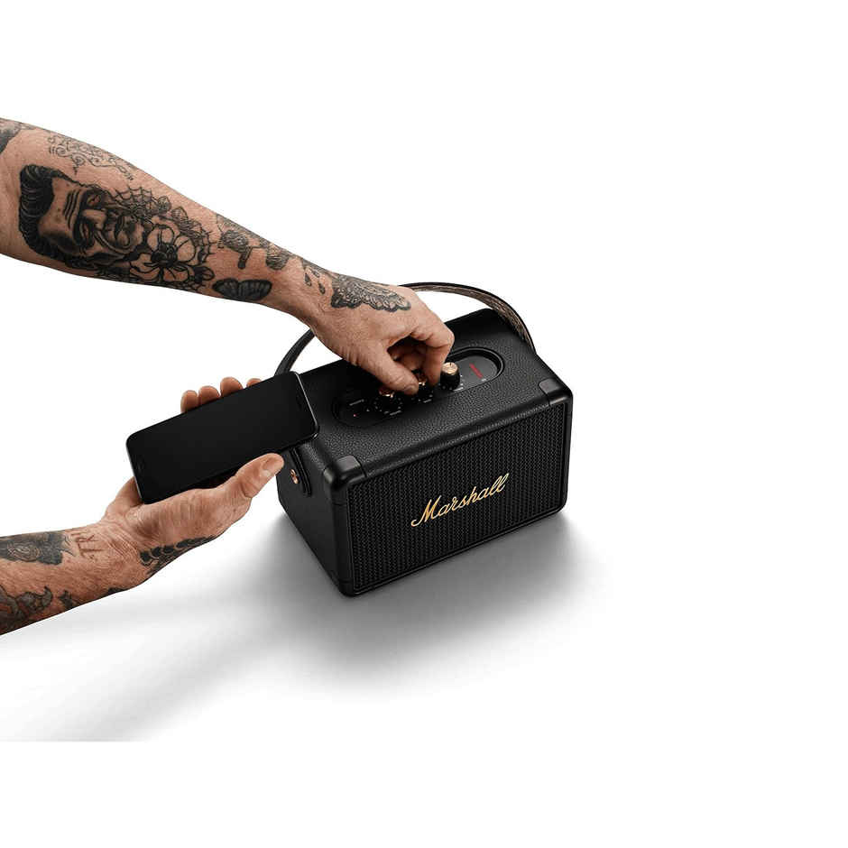 Marshall Kilburn II 36W Portable Bluetooth Speaker - Black & Brass