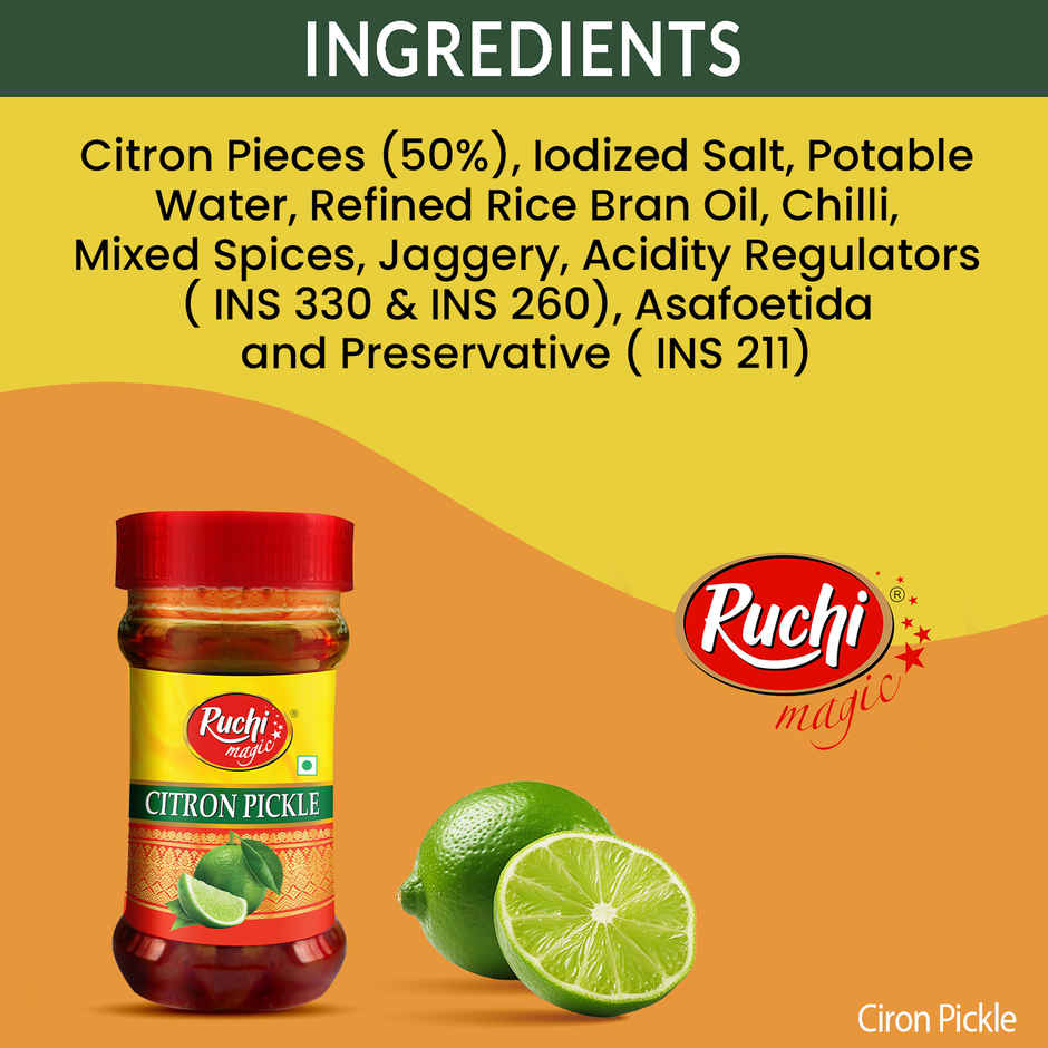 Ruchi magic Citron Pickle