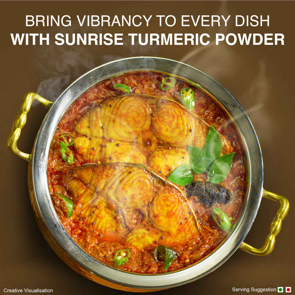 Sunrise Pure Turmeric Powder | Haldi Powder