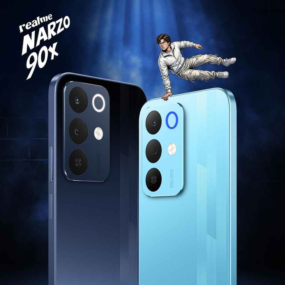 Realme Narzo 90x 5G Flash Blue 6GB RAM 128GB Storage