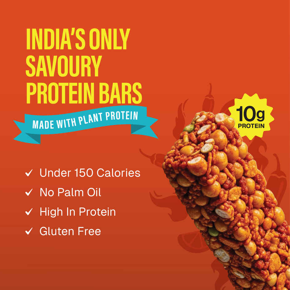 Phab Spicy Peri Peri Bar - 10g Protein Savoury Bar