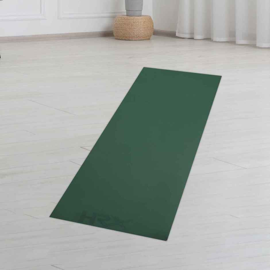 HRX Yoga Mat 4mm | Bottle Green