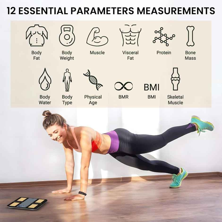 Ant Zigma Digital Smart Weighing Scale For Body Weight | 1 pc