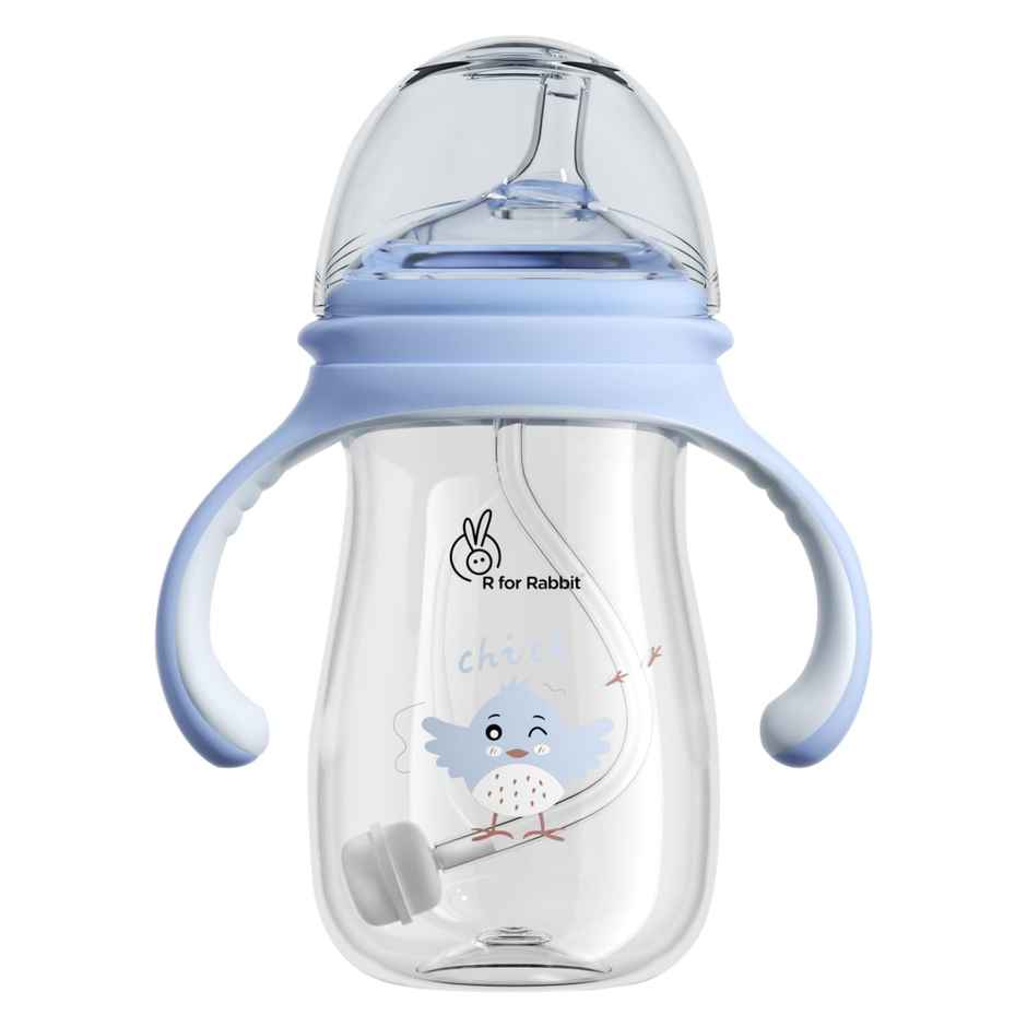 R for Rabbit Tritan Tweet 240 ml Baby Spout Cup (Blue)