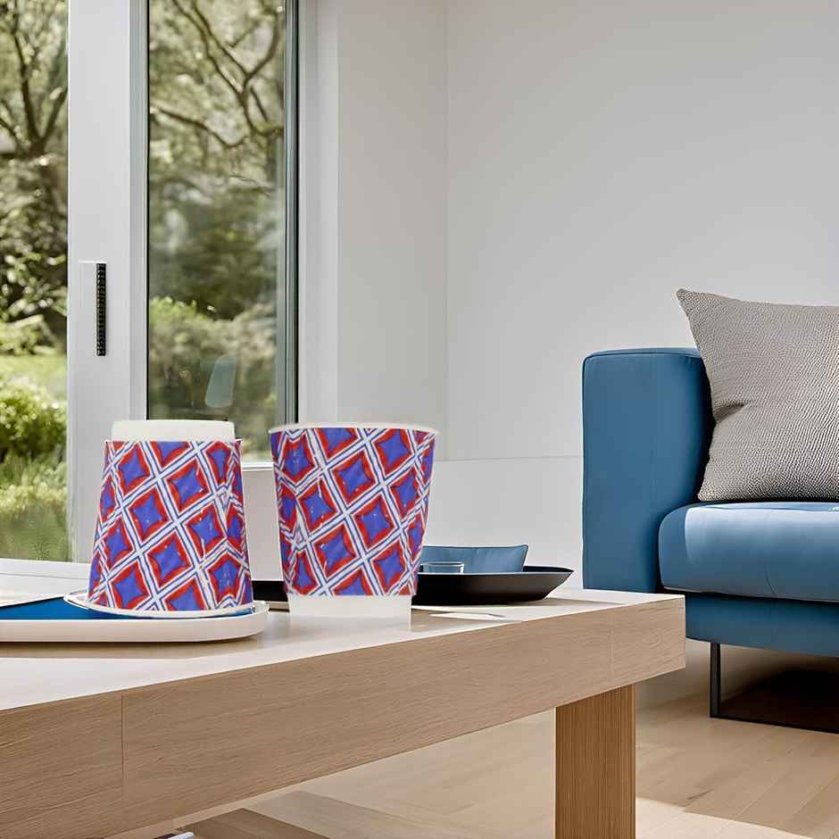 Ripple Wall Printed Paper Cup | 150 ml | Pack of 25 | Careswipe