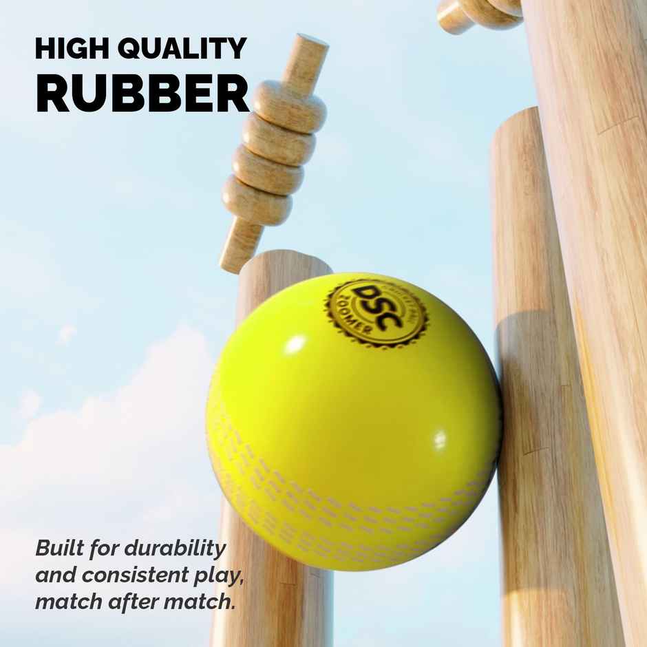 DSC Zoomer i20 Windball Cricket Yellow