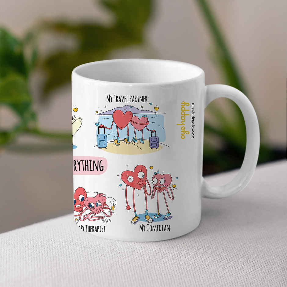 Happy Mail Adorable Tea And Coffee Mug