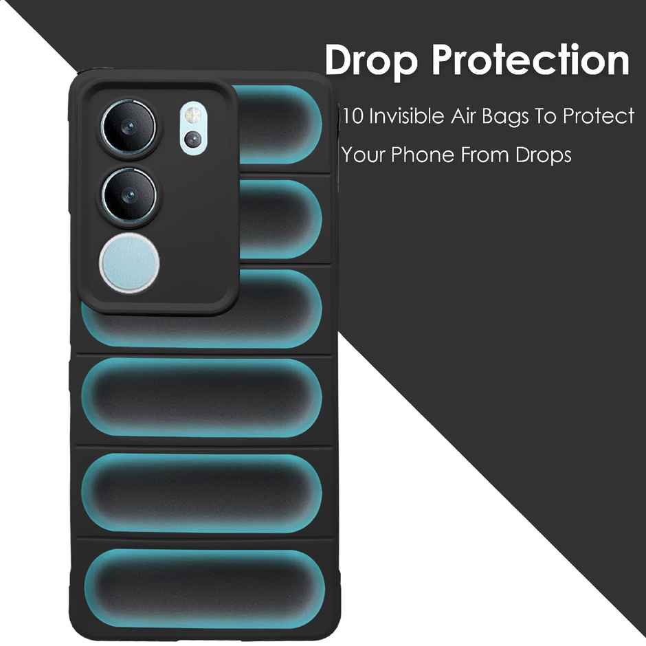 Artistque Case For Vivo V29 / V29 Pro 5g - Liquid Stripe Back Cover Silicone