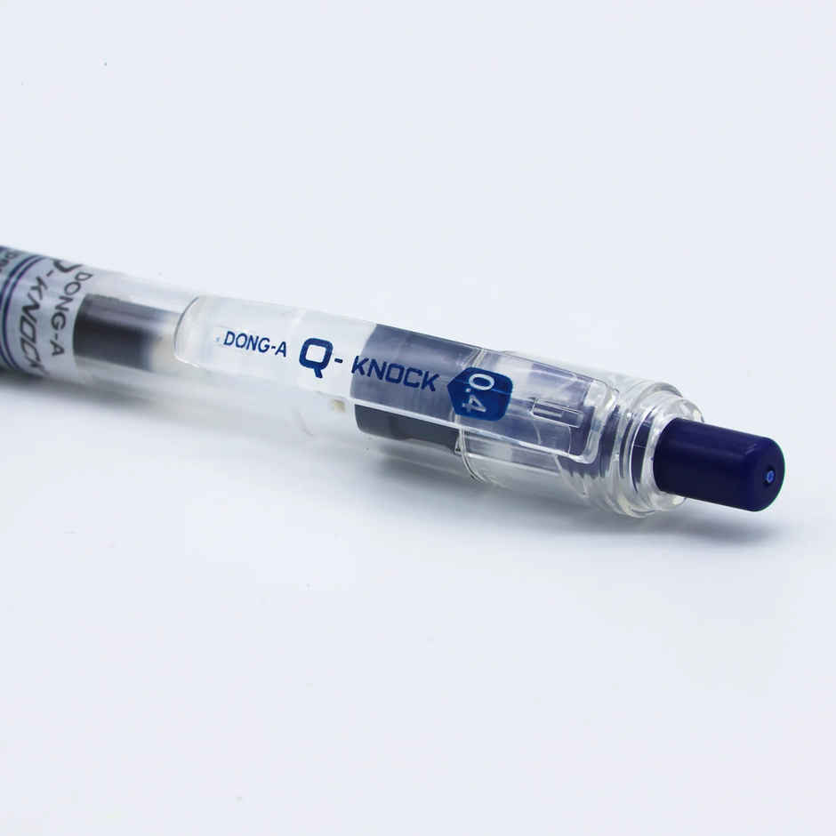 Dong-A Q-Knock Gel Pen | Blue - 0.4 mm