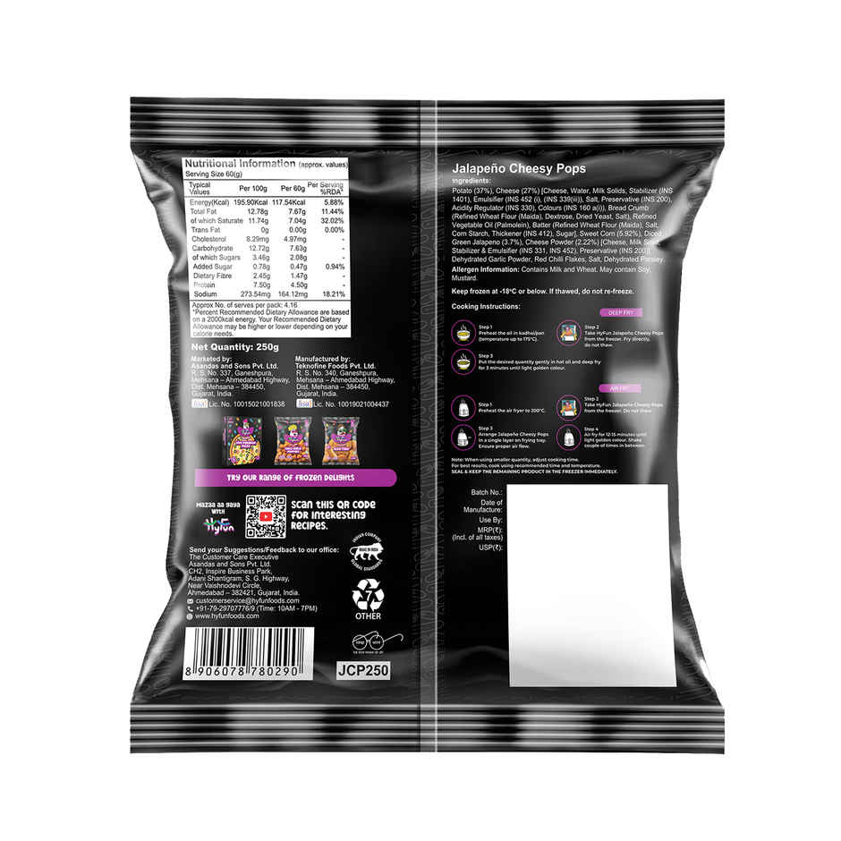 Hyfun Jalapeno Cheesy Pops  Combo 