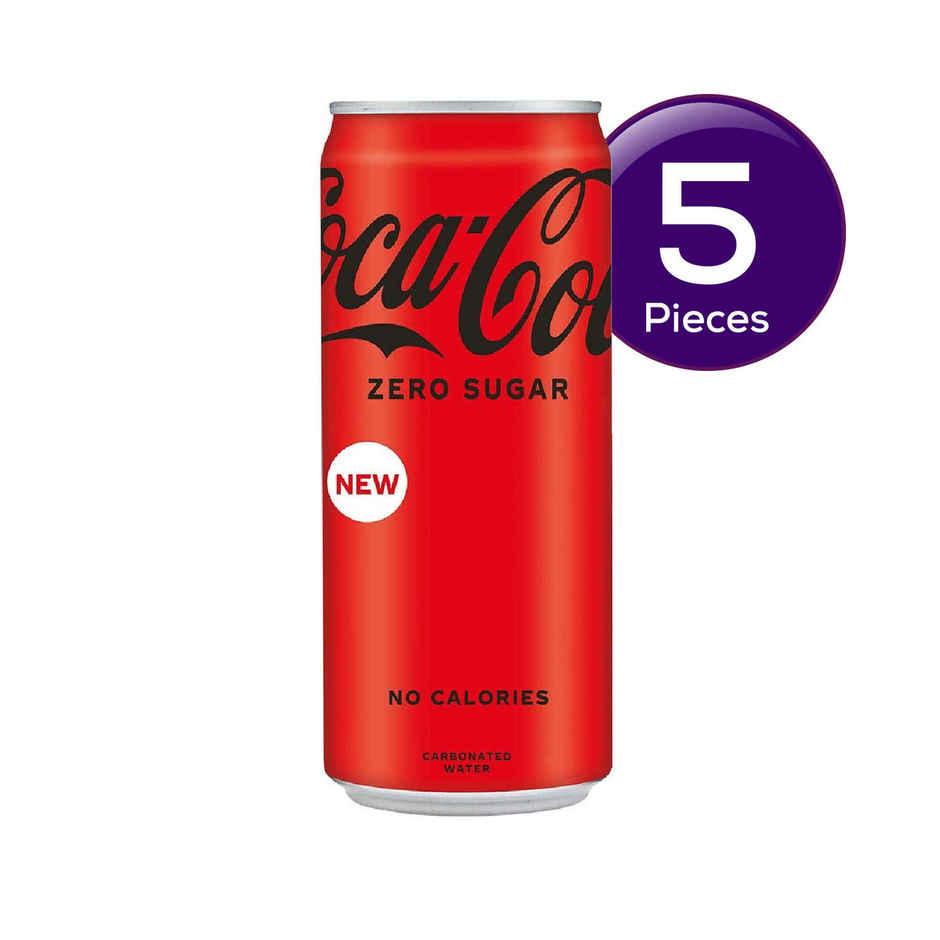 Coke Zero Cola Diet Soft Drink Can Combo