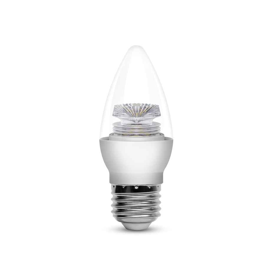 Wipro Garnet 5W LED Candle Bulb | E14 Base | Warm White(2700 K)