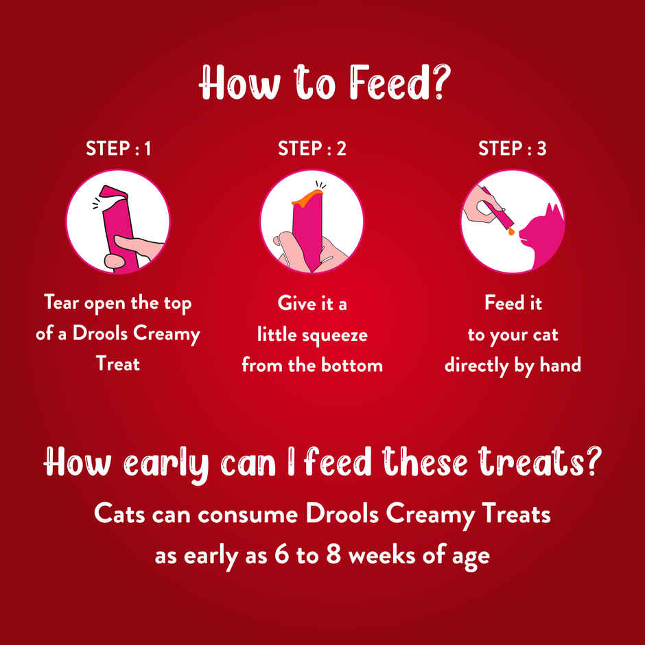 Drools Creamy Lickable Cat Treat - Salmon & Skipjack